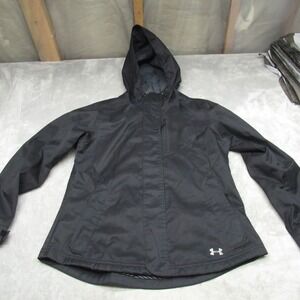 Under Armour Jacket Womens Small Black ColdGear Infrared Storm Water Resistant
